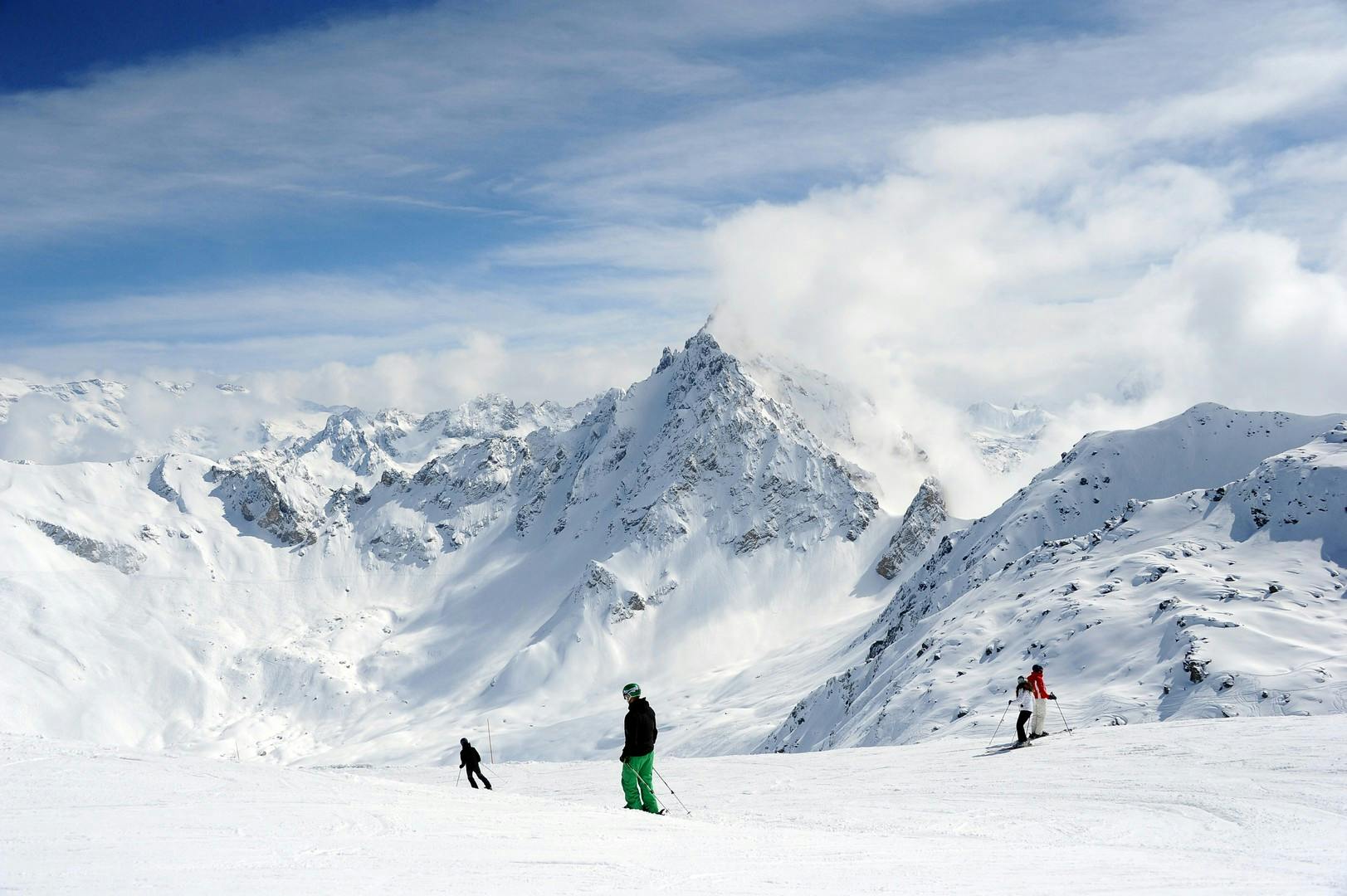 Courchevel luxury ski resort